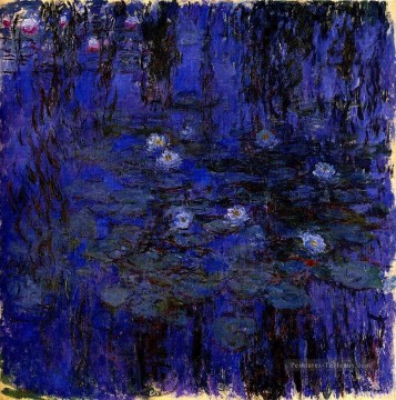Nénuphars 1916 1919 Claude Monet Fleurs impressionnistes Peinture à l'huile
